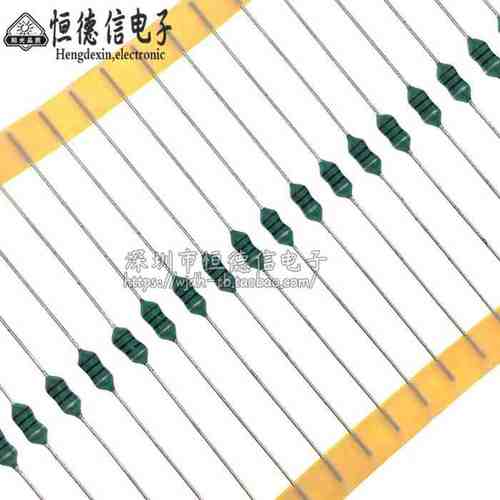 0307色环电感 330UH 470UH 680UH  1MH 1/4W直插电感 50只