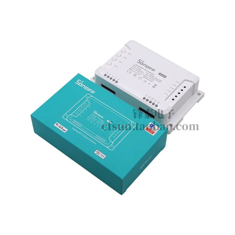 易微联sonoff 4CH R3四路改装件wifi智能开关app远程遥控天猫精灵