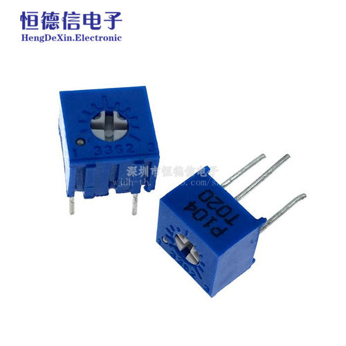 3362电位器包 3362P可调电阻包100R-1M每种1个共13种6.5元 元件包