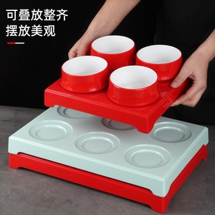 快速发货密胺餐h具盘子商用餐厅酒店仿瓷小吃拼盘火锅店分格餐盘