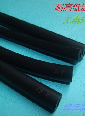 快速发货黑色硅橡胶软管耐冻耐高温排水管内径15/16/19R/20/25/28