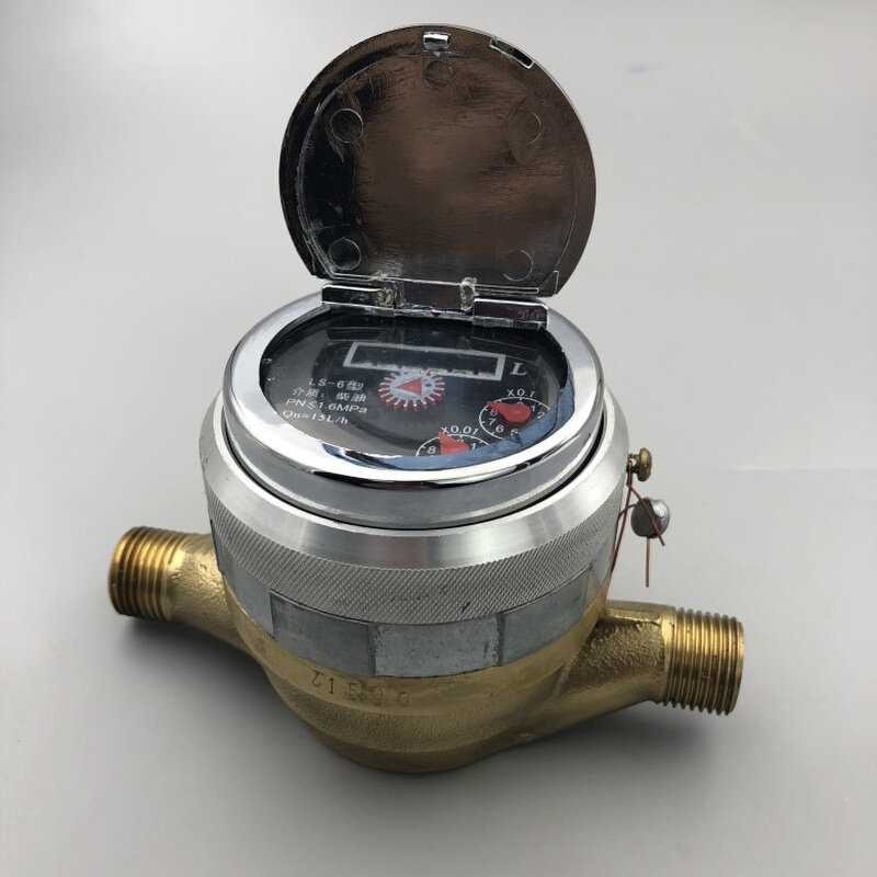 旋转活塞式流量计ls-6 8 10 13柴油汽油表小流量自流式4分6分1