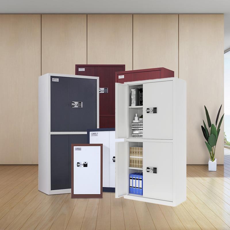 电子保密NAP密码锁柜柜指纹锁档案件储物文柜柜子铁皮柜办公室资