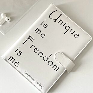 Unique新版磁吸a5皮质卡册/原创无属性装3寸小卡追星拍立得好物