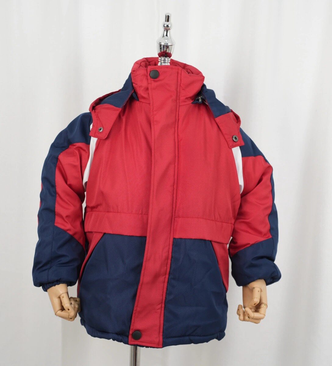 儿童校服新款冲锋衣秋冬棉服加厚加绒幼儿园一体绒小学生保暖图片
