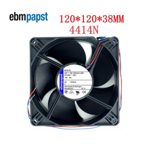 德国ebmpapst 225MA 4414N 24V 12CM变频器高端设备风扇 5.4W 原装