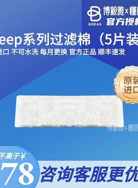博毅雅iSleep系列过滤棉5片装