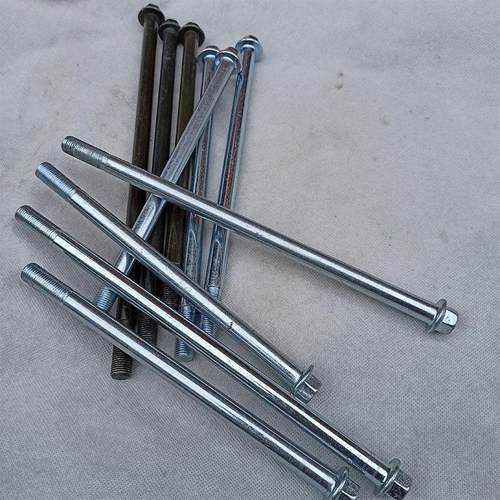 摩托车电动车前轮轴螺丝杆m踏板车m轴轮毂中轴小龟后平叉轴