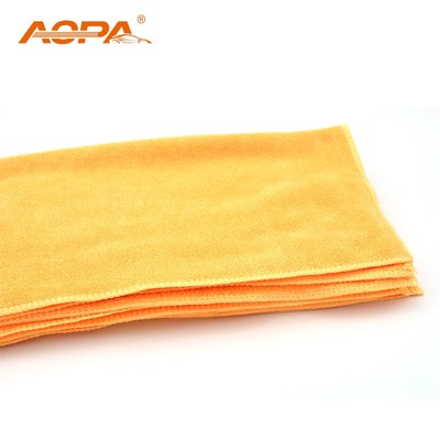 精选aopa奥帕汽车漆面镀晶专用布小毛巾超细纤维镀膜封体釉下蜡不