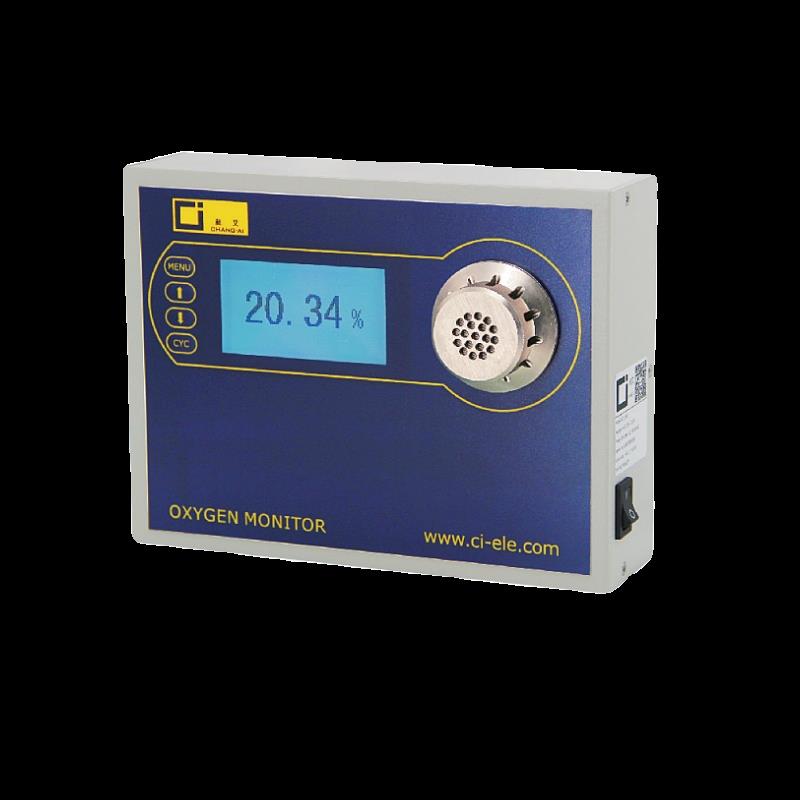 昶艾CI-1300氧监控仪气体扩散式自动检测O2浓纯度含量量程0-40%