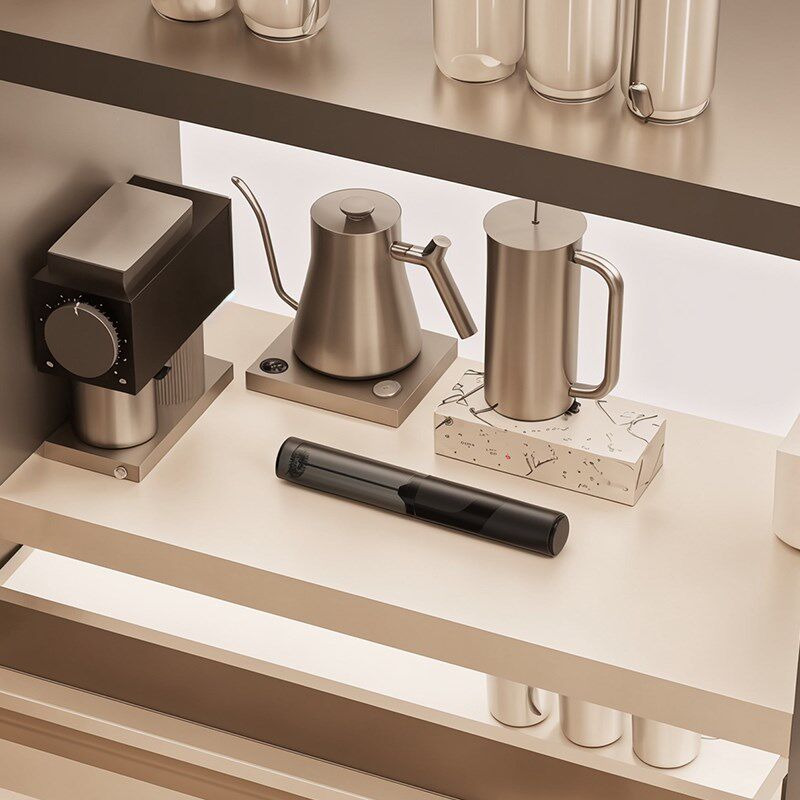 精选咖啡打泡器电动家用收纳牛奶搅拌器奶盖打发奶泡机迷你手持打