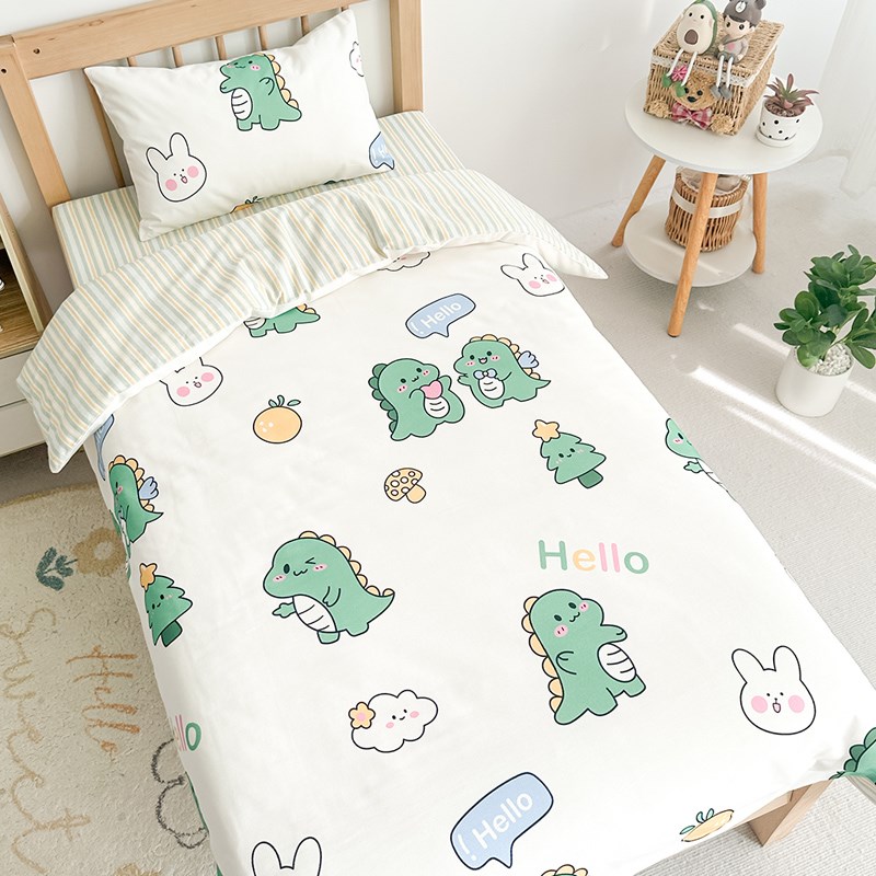 儿童被套全棉磨毛单件幼儿园宝宝120x150x200加厚秋冬定做被罩
