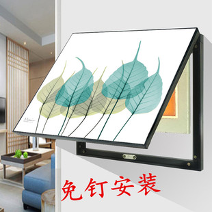 精选免打孔电表箱装饰画遮挡强电箱电闸箱子配电盒盖板的挂画定制