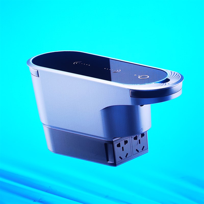 小爱功能插座小Ii升降语音线盒无线充电多功能型模块办公桌面线盒