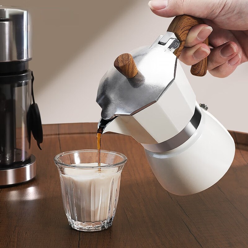 摩卡壶家用意式浓缩手冲s咖啡壶手磨咖啡机小型电陶炉咖啡器具套