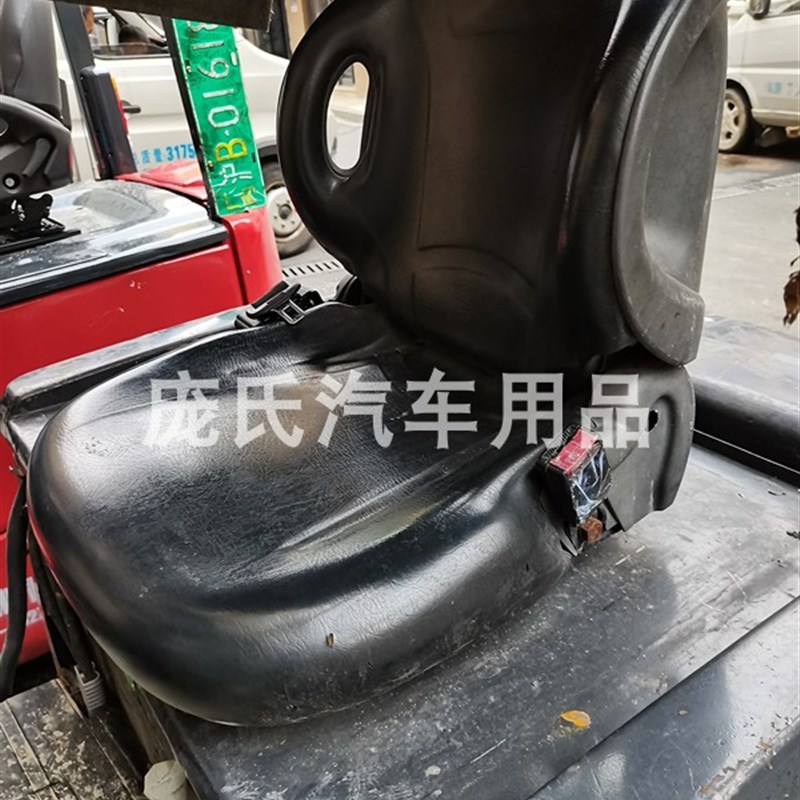 2021新款护腰座椅专用叉u车坐垫合力杭州龙工铲车挖机双层塑料凉