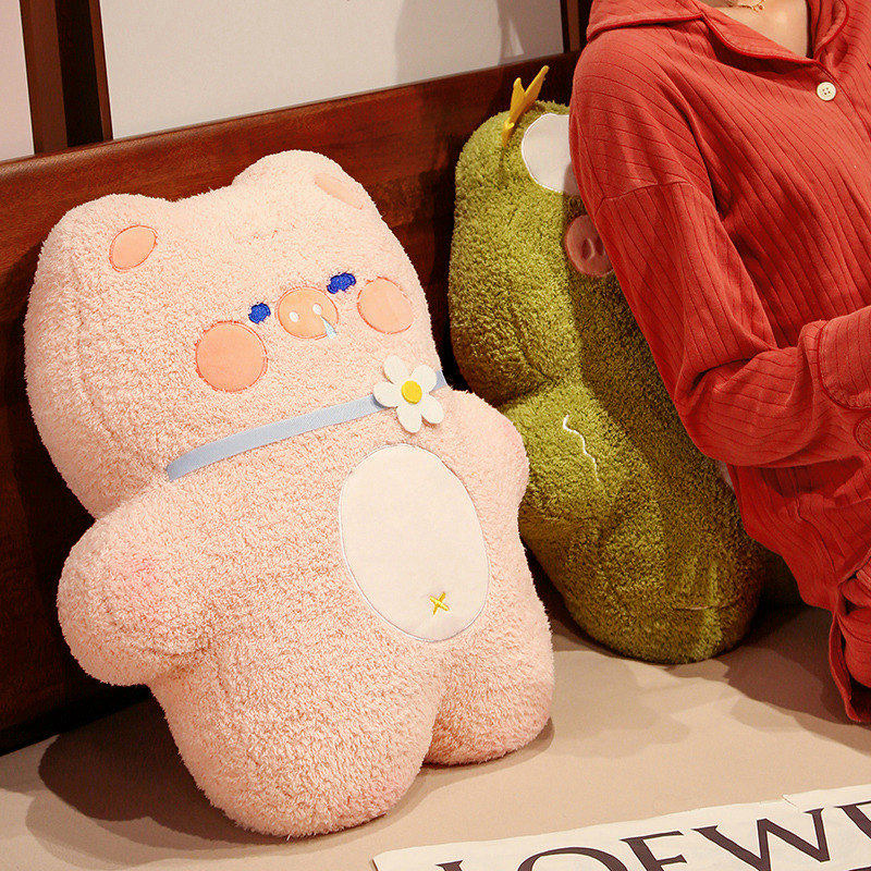 熊猫抱枕毯子二合一办公r室两用被子睡觉枕头空调毛毯车用靠垫靠