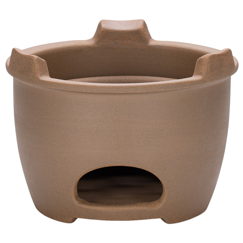 原陶粗土碳烤炉老式火锅家用打边炉泥碳烤炉户外烧烤陶土木炭炉子