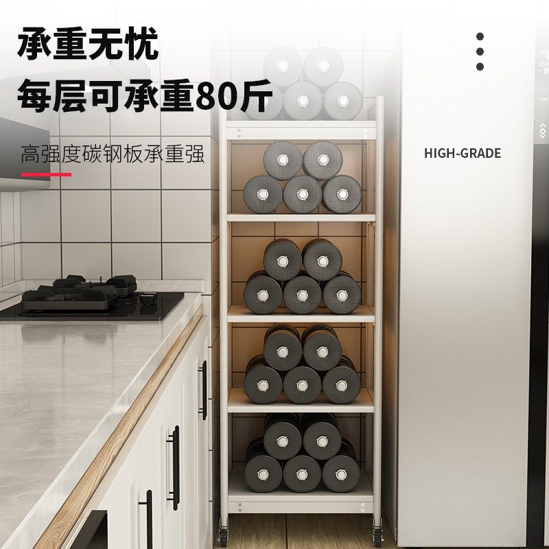 太空铝厨房置物架落地多层家用台式洗碗机消毒柜微波炉烤箱收纳架