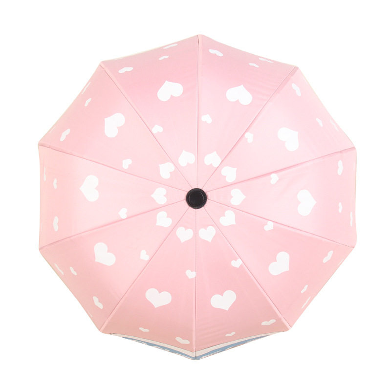 关晓彤范丞丞同款雨伞头盔式亲子雨伞帽子防雨防晒防风儿童创意伞