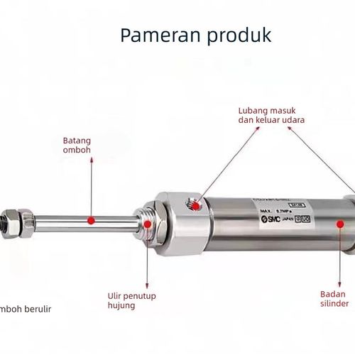 SMC不锈钢迷你气缸CJ2B CDJ2B16-225A-250A-275A-300A-350A AZ-BA