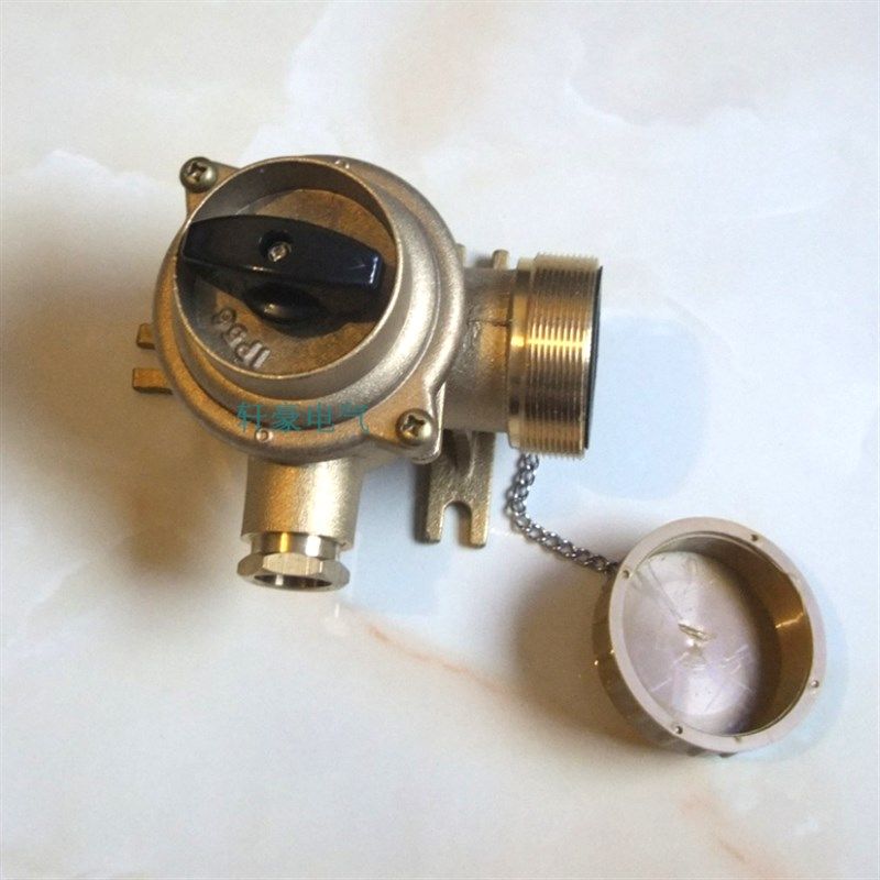 CZKH101-3船用铜质带开关插座    HNA10A/16A船舶开关插座,电子/电工,开关插座套装,淘宝优惠券,粉丝福利购,淘宝优惠卷