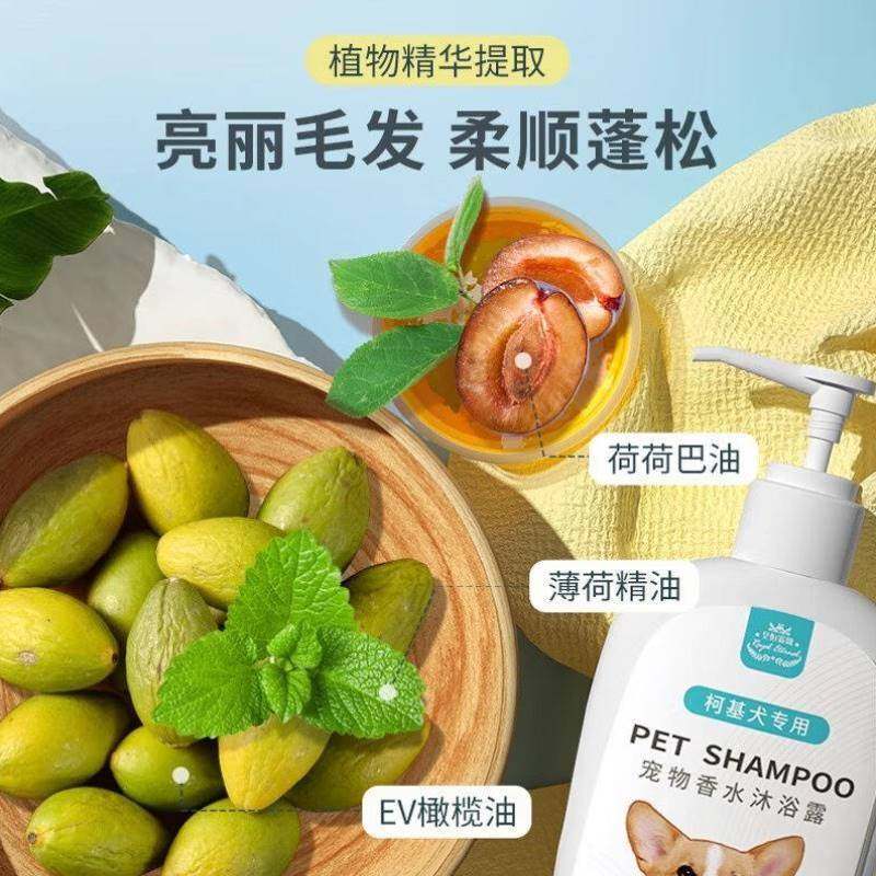 皇恒赛级狗狗沐浴露柯基成犬幼犬专用杀螨留香洗澡液宠物香波浴液