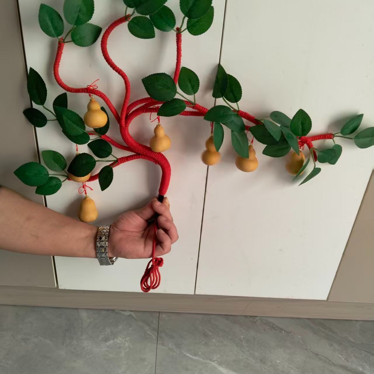 手工编织葫芦树藤条七个