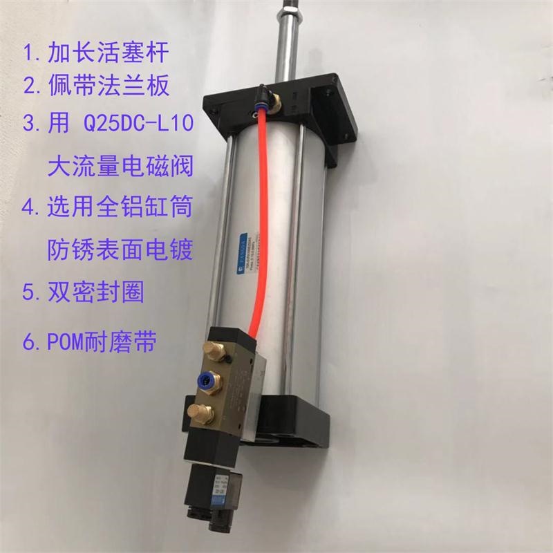 无锡南方气缸QGBKF/QGBF-MF1 63X127 100X250 QGBF-MP2 100 气动