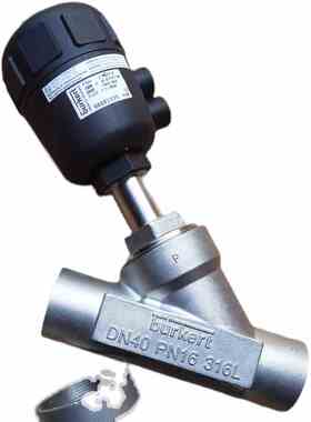 宝德burkert宝德角座阀2000A  常开气动座阀蒸汽00178601 DN15