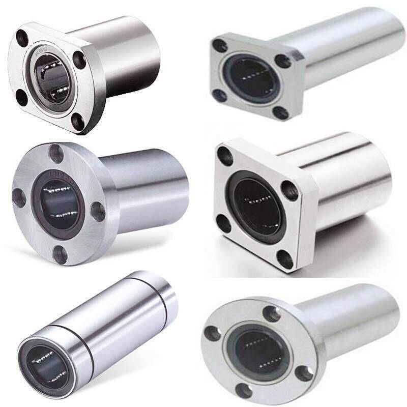 双切边H型椭圆法兰直线轴承加长LMH10 12 13 16 20 25 30 35 40UU