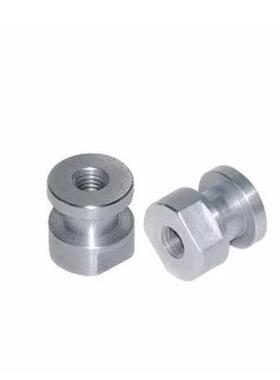 内螺纹浮动接头FJG3-0.5 4-0.7 5-0.8 6-1.0 8-1.25 10 12 14镀铬