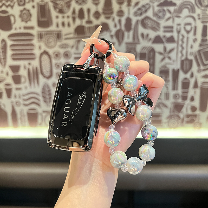 适用捷豹xfl钥匙套XEL汽车fpace专用XJL高端ftype扣epace壳金属