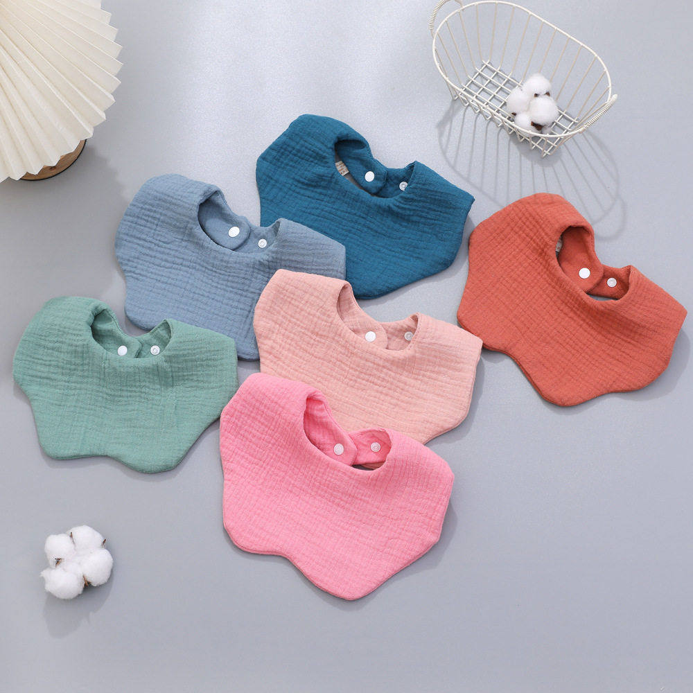 六层口水巾纱布围兜儿童围嘴母婴用品饭兜婴儿纱布可旋转脖围,婴童用品,口水巾,淘宝优惠券,粉丝福利购,淘宝优惠卷