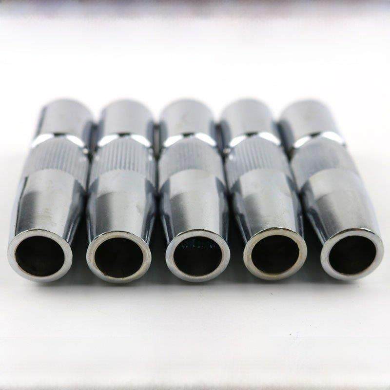 保护嘴保护罩焊咀AA收口防风护套二保气保焊枪配件紫铜