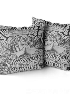 高档定制西海岸奇卡诺 h抱ip hop体墨西帮哥olds chool花字匪硬天