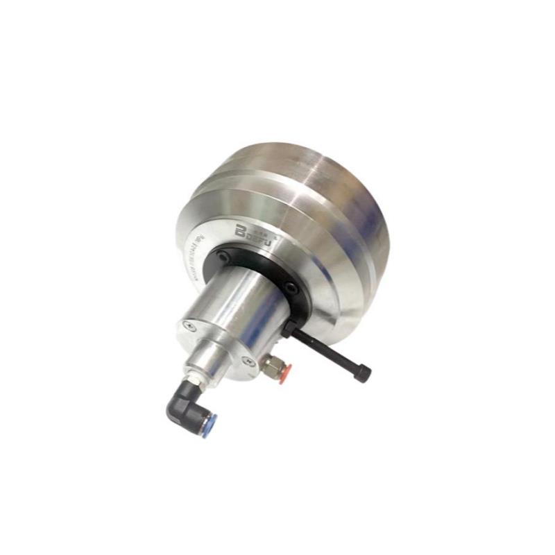 高速中实回转气缸三爪卡盘气压缸KH110S/130S/160S数控车床气动缸