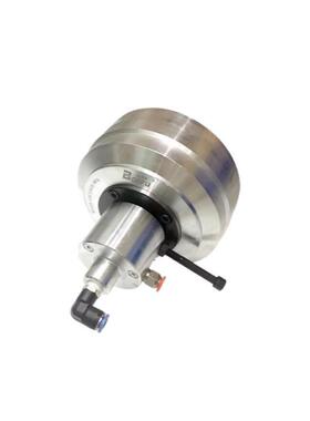 高速中实回转气缸三爪卡盘气压缸KH110S/130S/160S数控车床气动缸