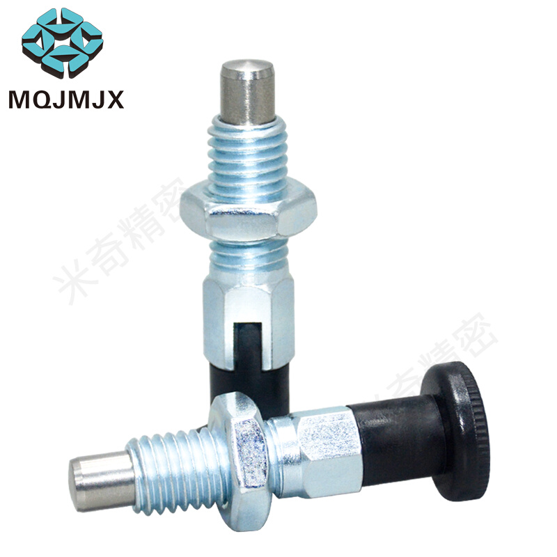 。分度销旋钮柱塞PMXK/PMXYK复位自锁粗牙弹簧定位销MT302F/MT302