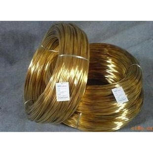 。H65黄铜线diy手工软黄铜丝 5.0 6.0 8.0 金色铜丝 黄铜棒