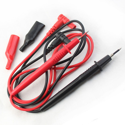 。青岛万用表带螺纹万用表笔 大鳄鱼螺纹数字万用特软表表线表棒