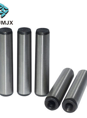 。45#钢内螺纹锥度销定位插销MTT圆锥销&Phi;8&Phi;10&Phi;16带牙