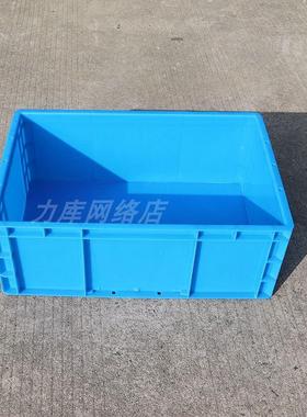 EU4622欧标塑料周转箱灰色物流箱子胶框600*400*230流水线专用箱