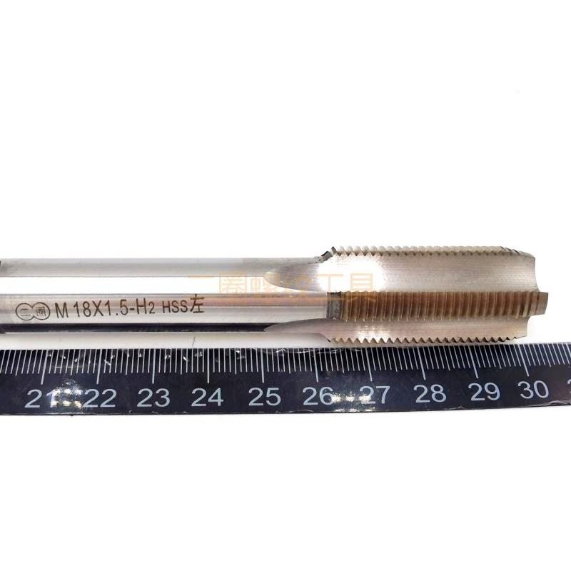 二圈机用丝锥丝攻左牙反扣M45 M48 M50 M52X5 4.5 3 2 1.5LH倒丝