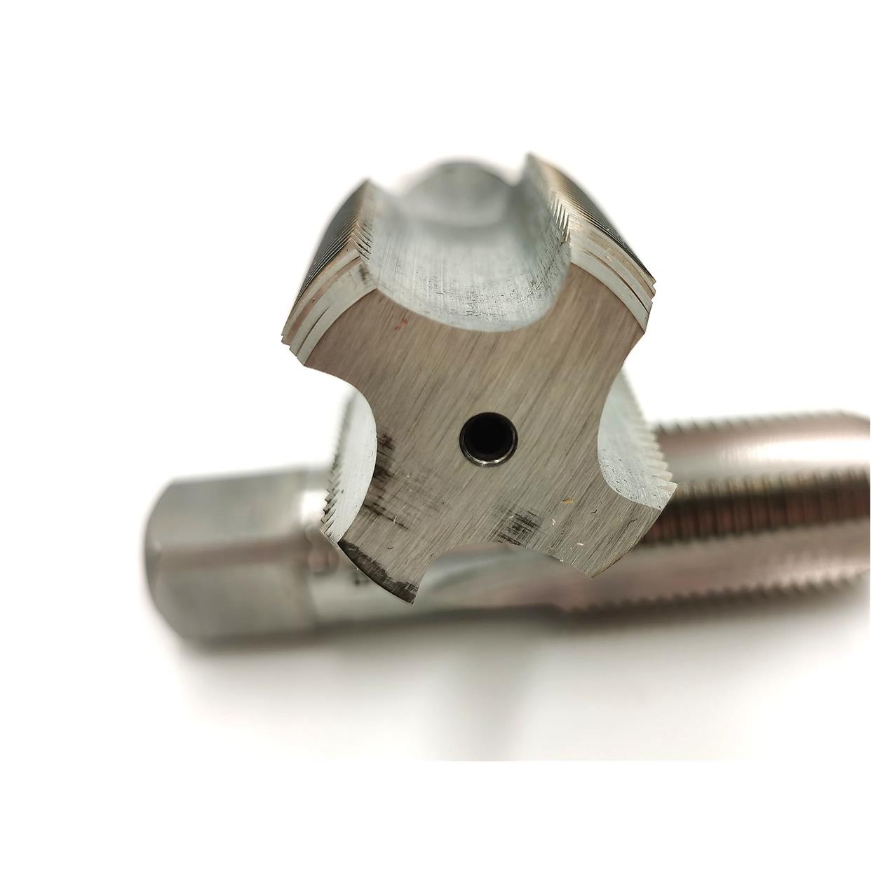 二圈优质圆锥管螺纹机用丝锥丝攻BSPT1/8 1/4 3/8 1/2 3/4 1