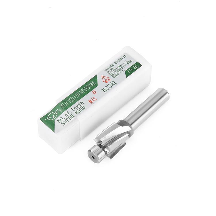 伊海镀钛沉头铣刀沉孔钻平底锪钻螺丝M3M4 M5 M6 M8 M10M12M14M16