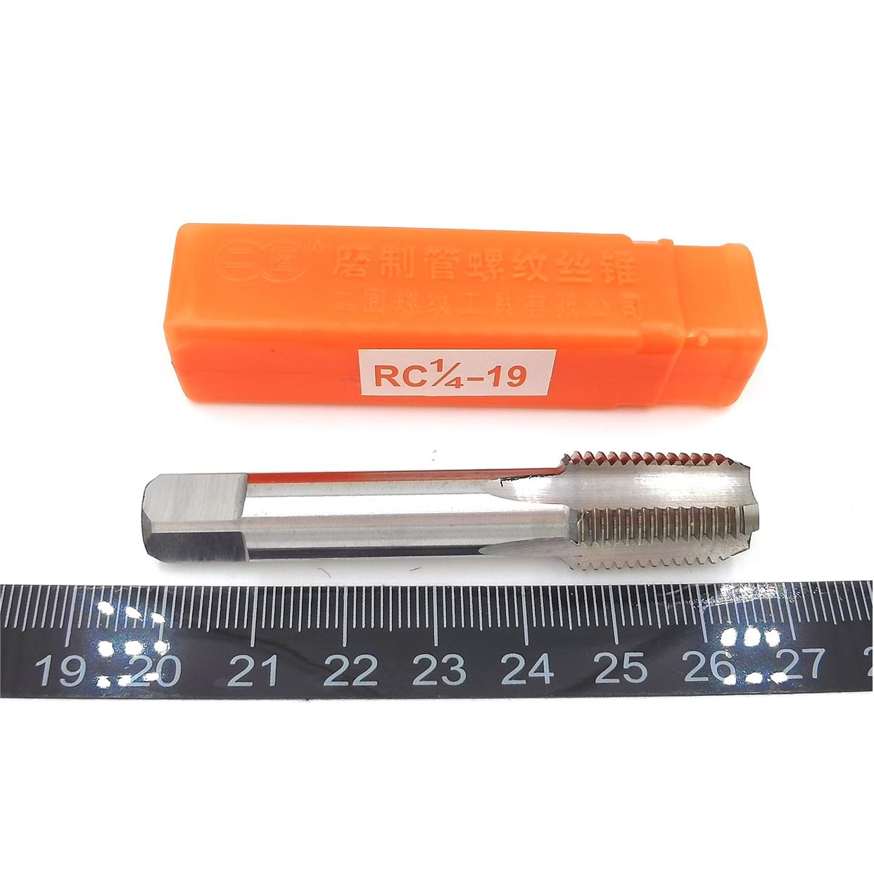 二圈密封圆锥管螺纹丝锥Rc1 2 3寸一二三寸又1/4 1/2左牙反扣 LH