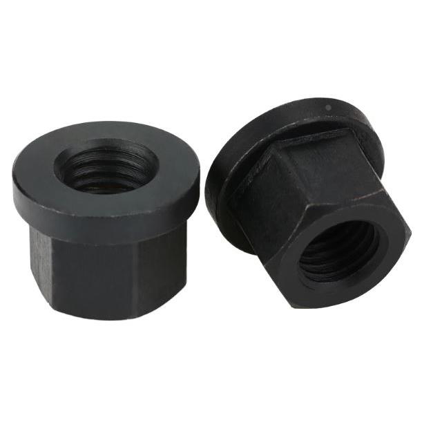 8.8级法兰螺母 带垫片六角螺母压板螺帽M8M10M12M14M16M18M20-M30