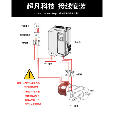 。电机风扇G90/G100/G112A变频电机调速通风机冷却风机380V不带外