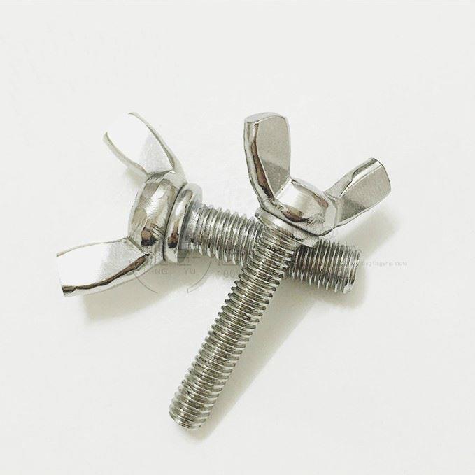 M6 M8M10 304不锈钢蝶形螺丝\蝴蝶\羊角\元宝\手拧\碟形\碟型螺丝